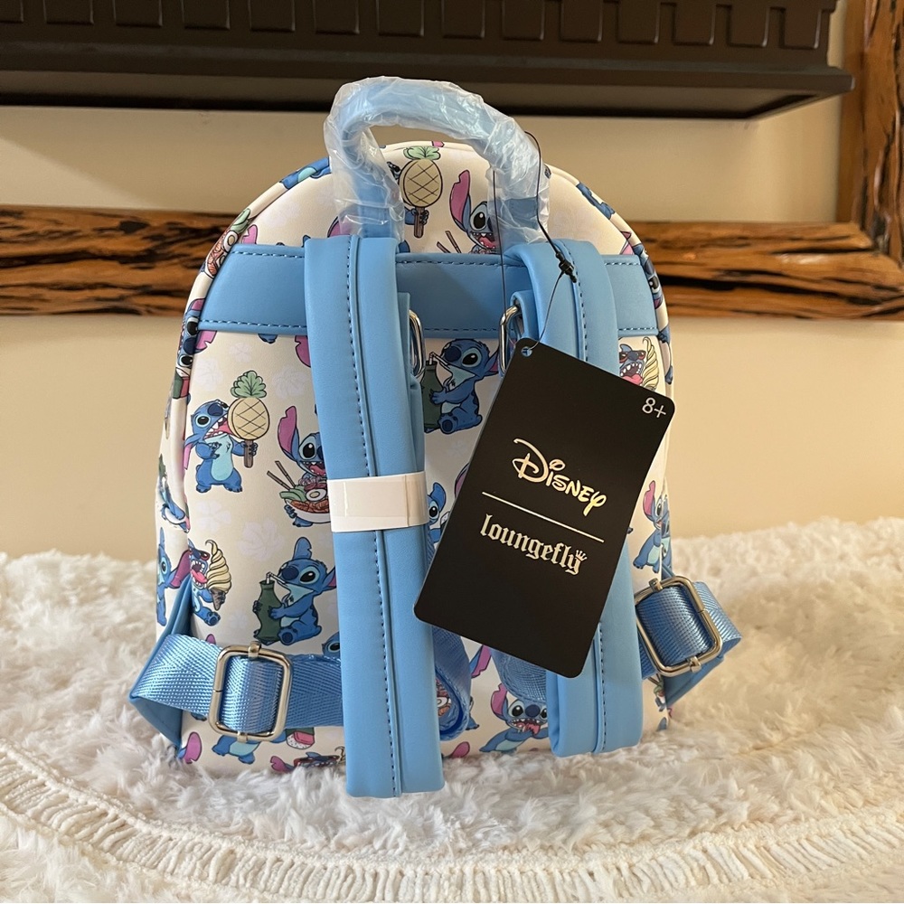 Loungefly Disney Stitch Pineapple Mini Backpack - Picture 4 of 8